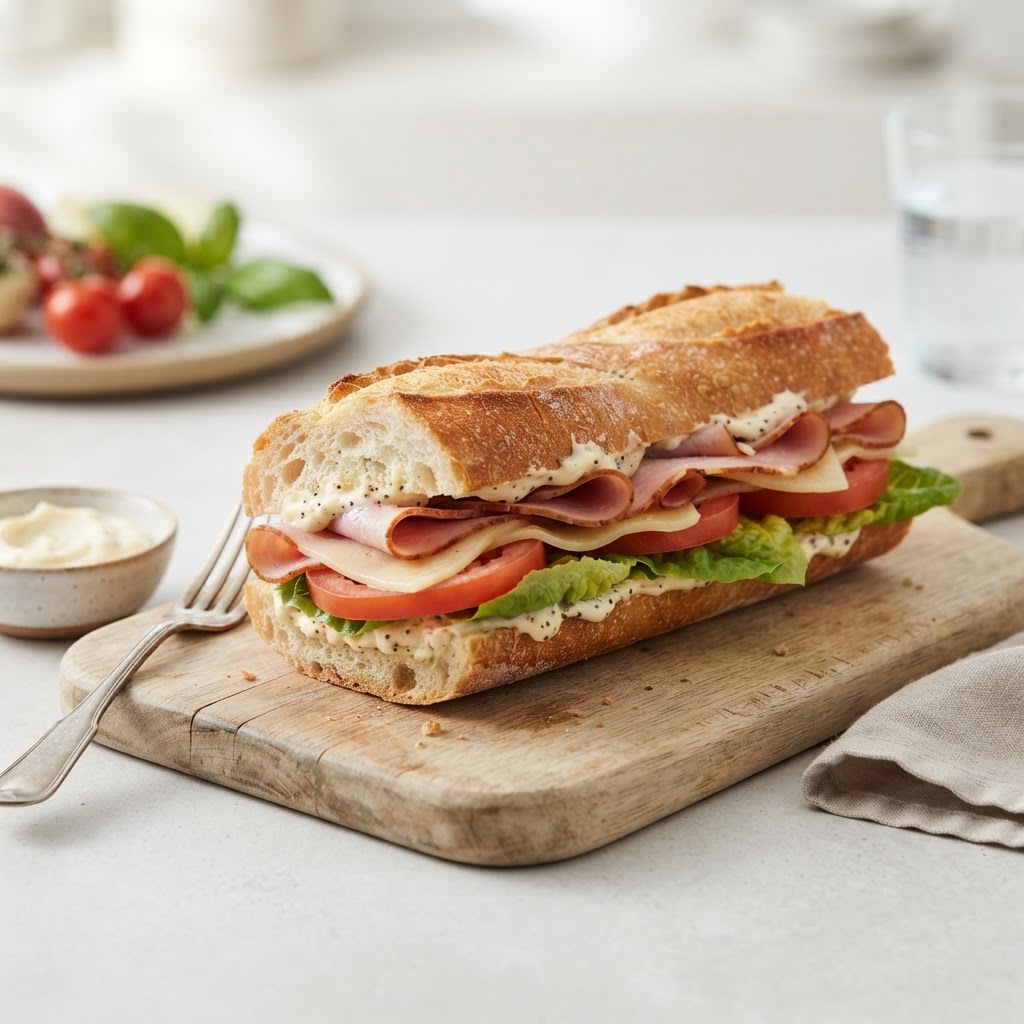 #1 The Pepe (Ham & Cheese)