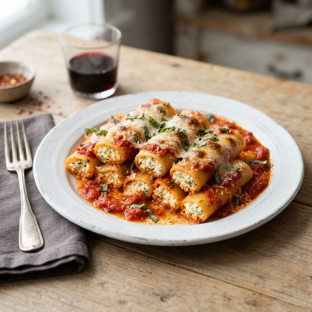 Stuffed Rigatoni