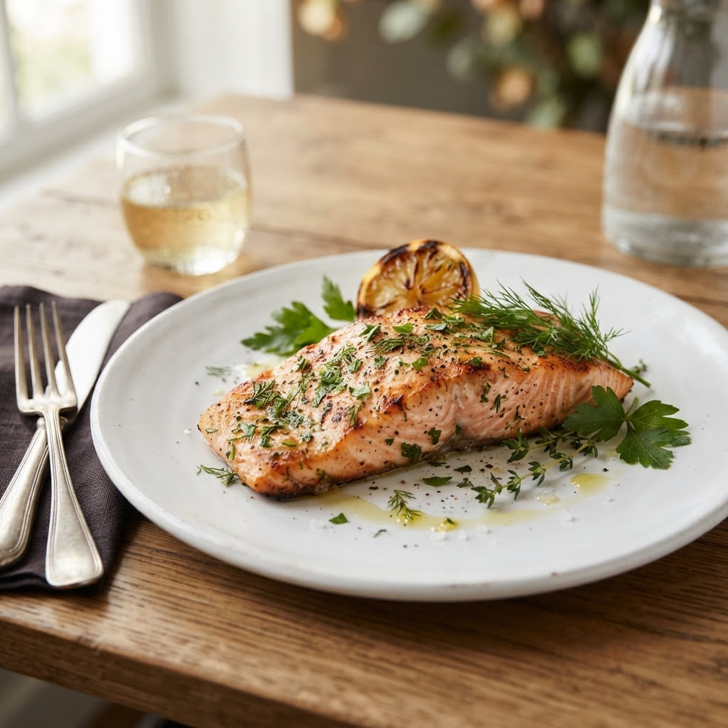 Herb-Grilled Salmon