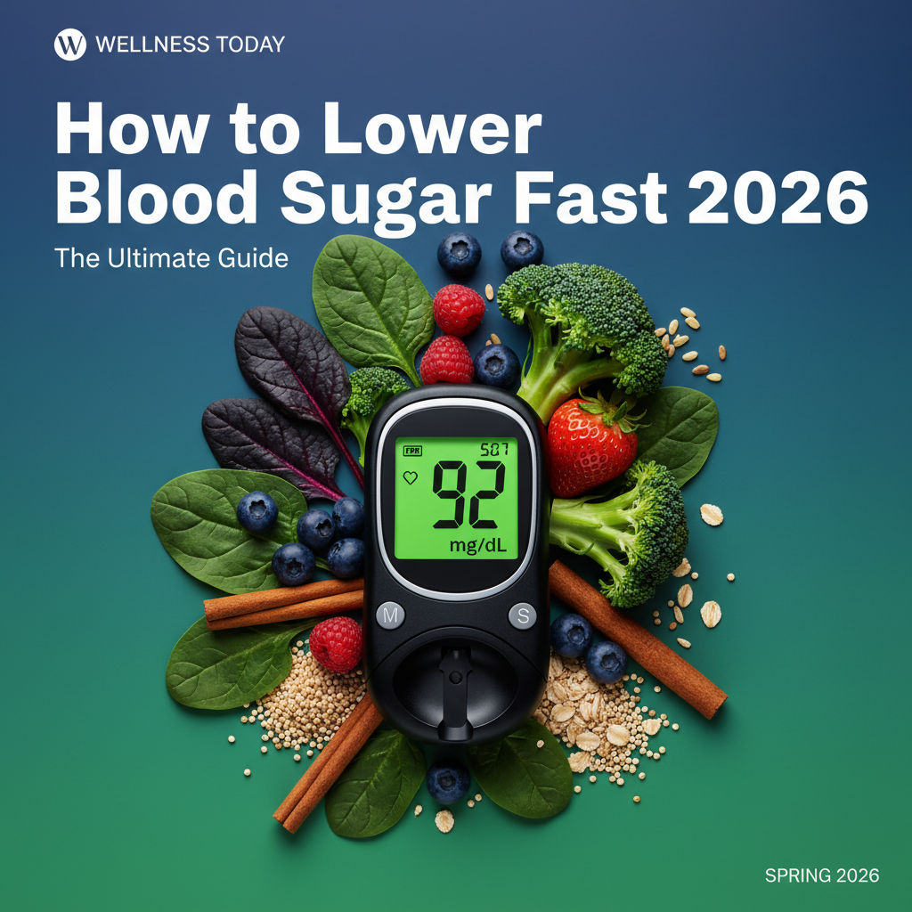 How to lower blood sugar fast 2026 — 15 science-backed foods and proven methods — FoodIdentifier.com