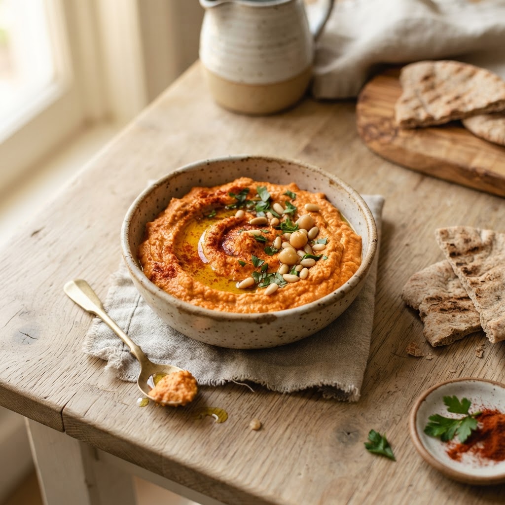 Red Pepper Hummus