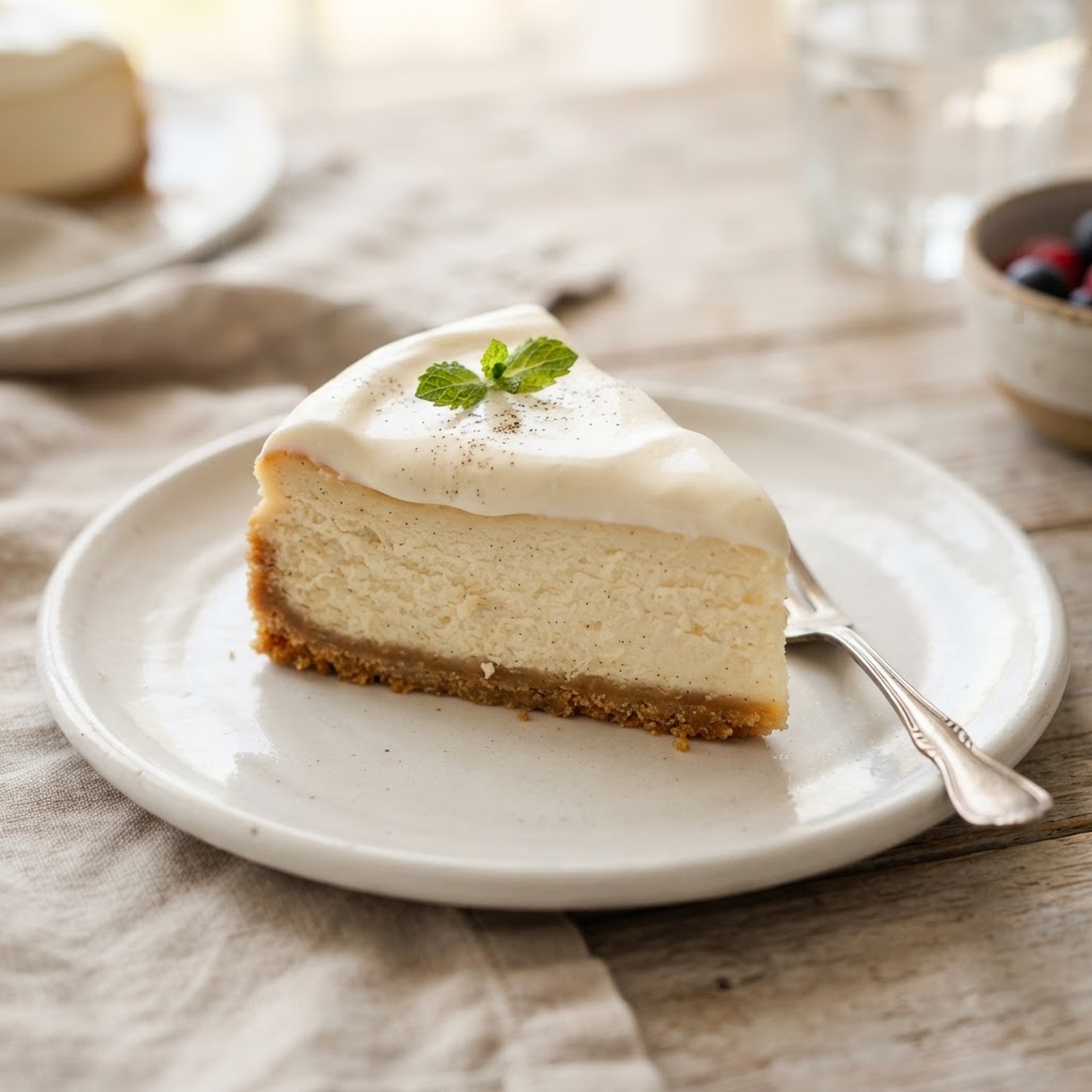 Vanilla Bean Cheesecake