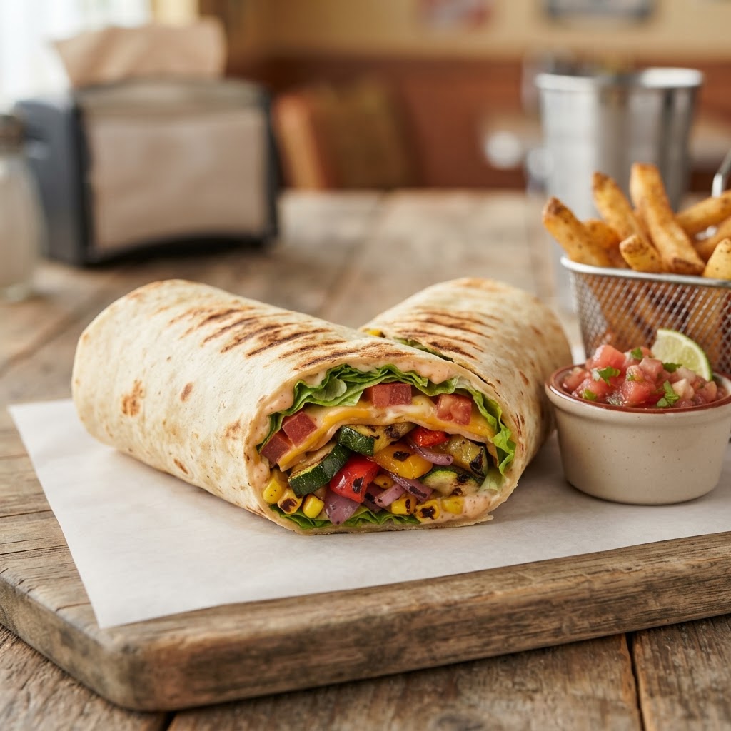 Grilled Veggie Wrap