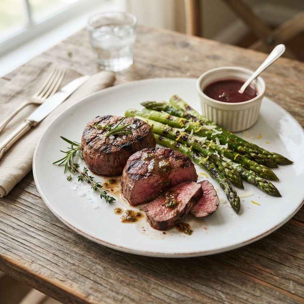 SkinnyLicious Grilled Steak Medallions