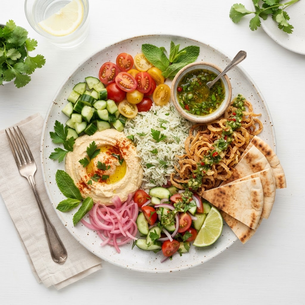 Mezze Medley Plate (select locations)