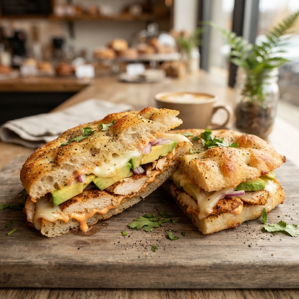 Chipotle Chicken Avocado Melt
