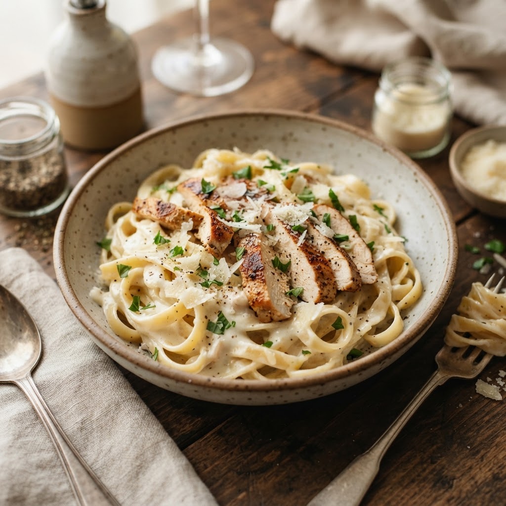 Chicken Alfredo Pasta
