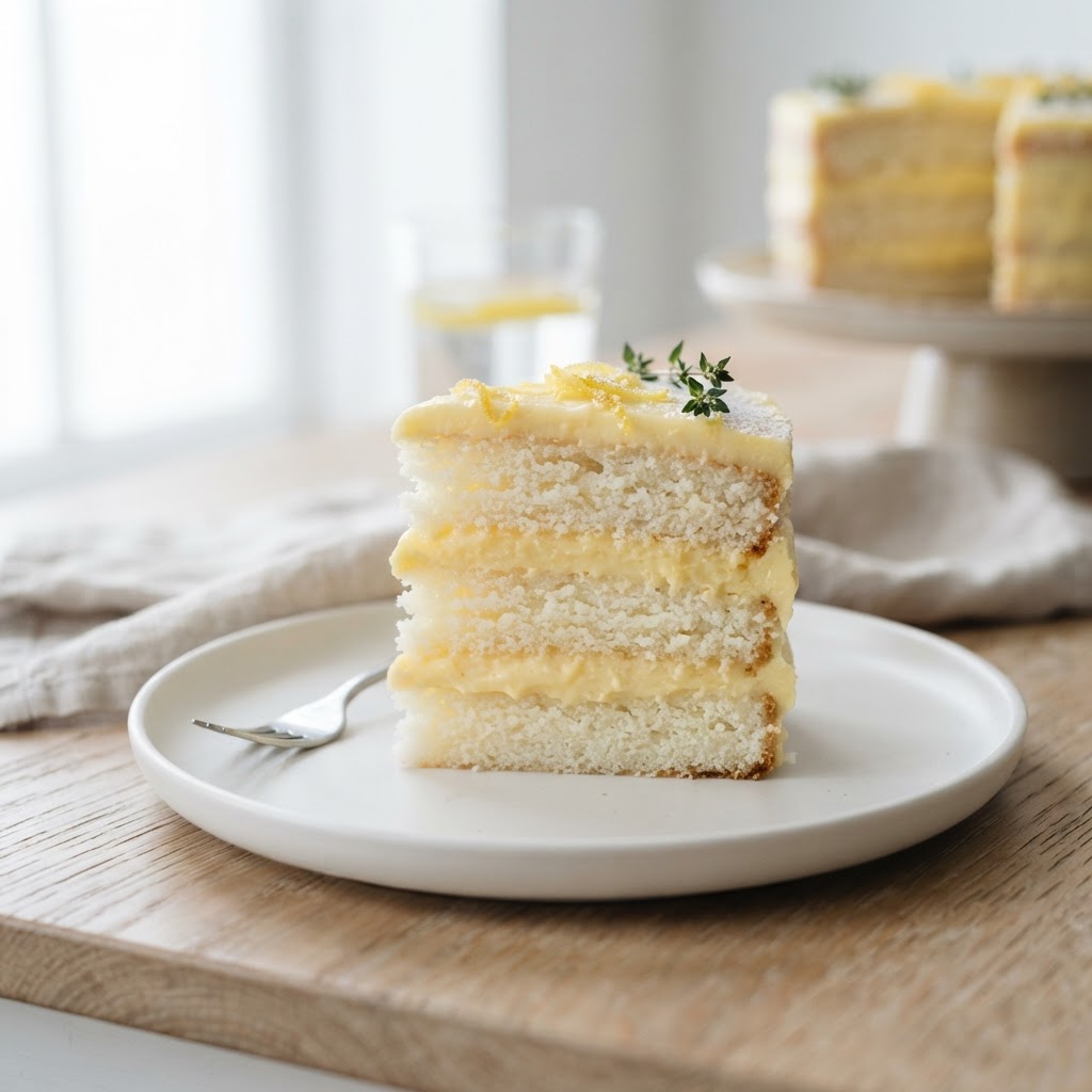 Lemon Cream Cake