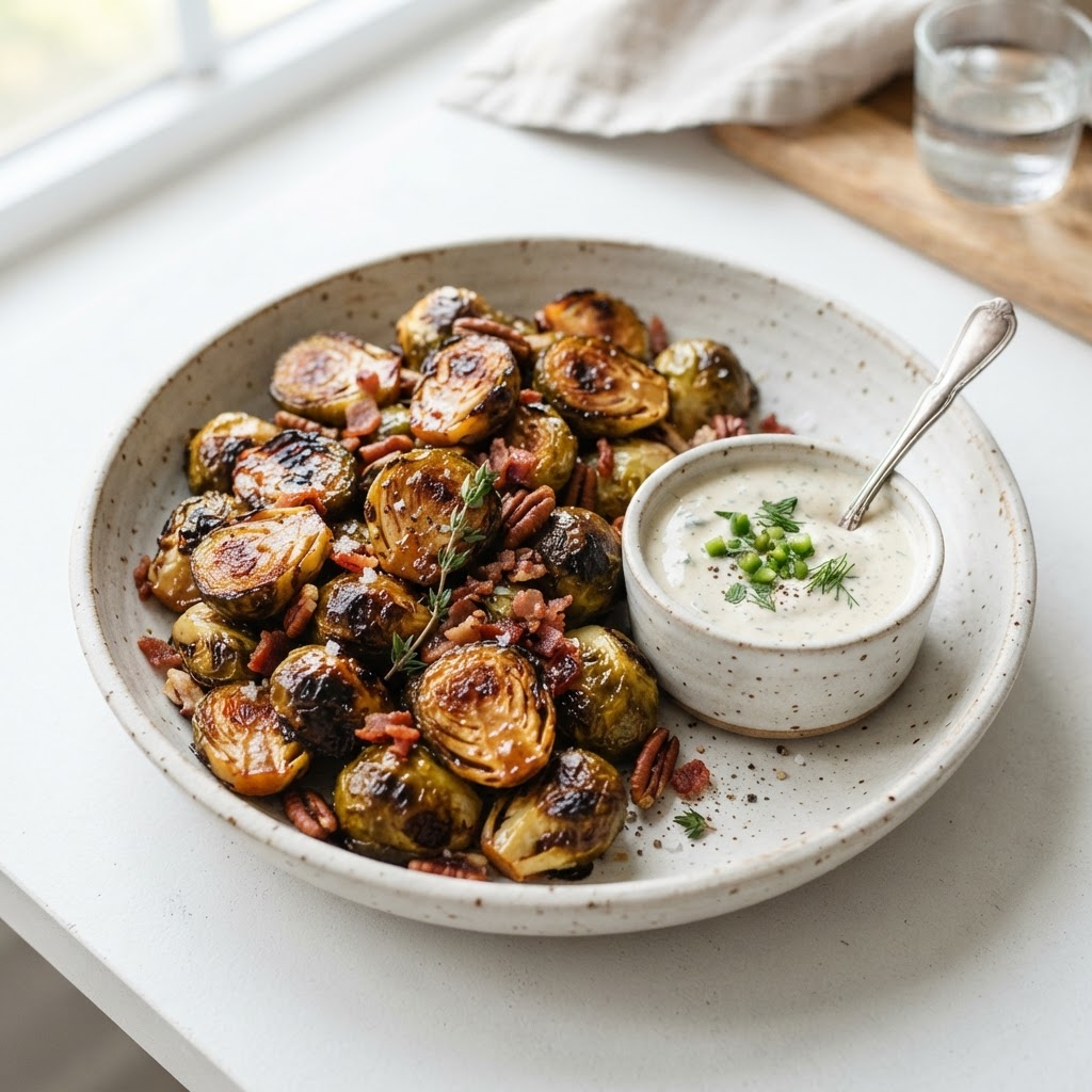 Roasted Brussels