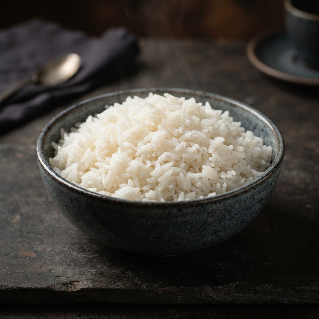 White Steamed Rice