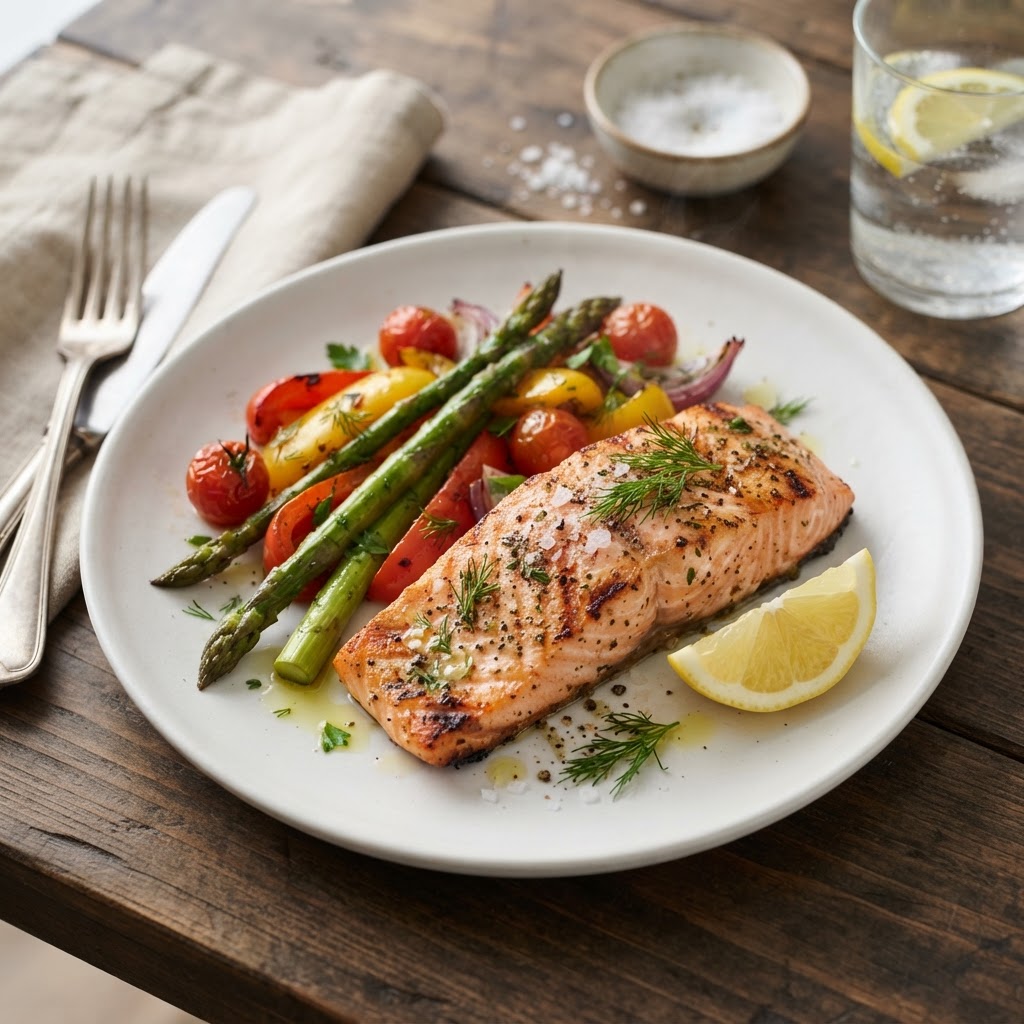 SkinnyLicious Grilled Salmon