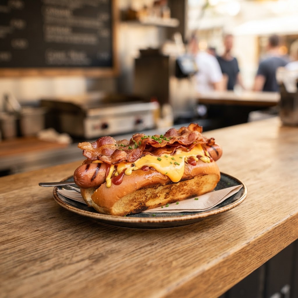 Bacon Cheese Dog