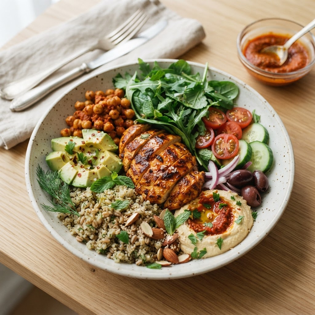 Harissa Avocado Bowl