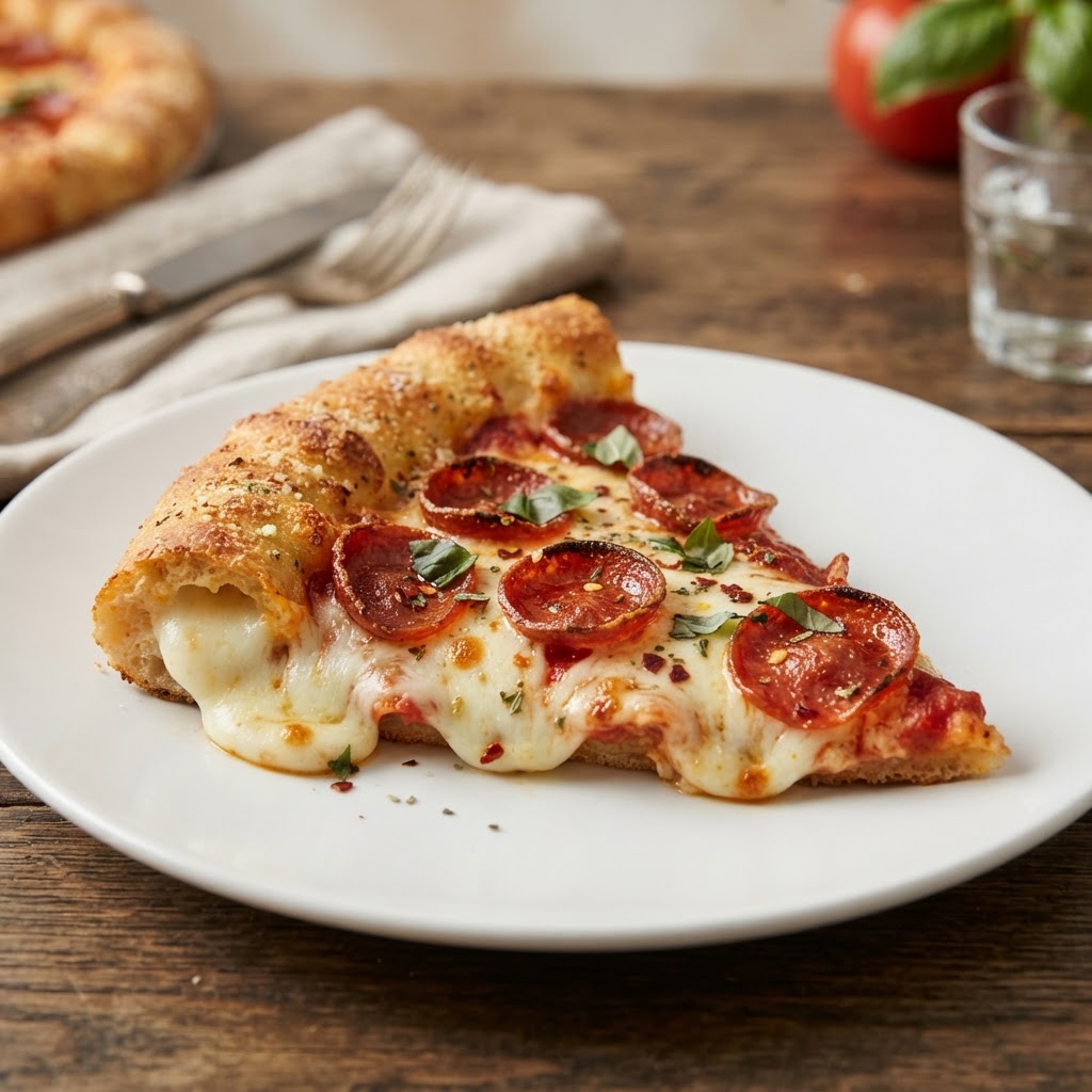 Stuffed Crust Pepperoni (per slice)