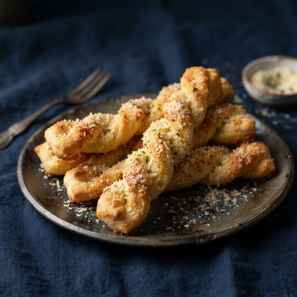 Parmesan Bread Twists