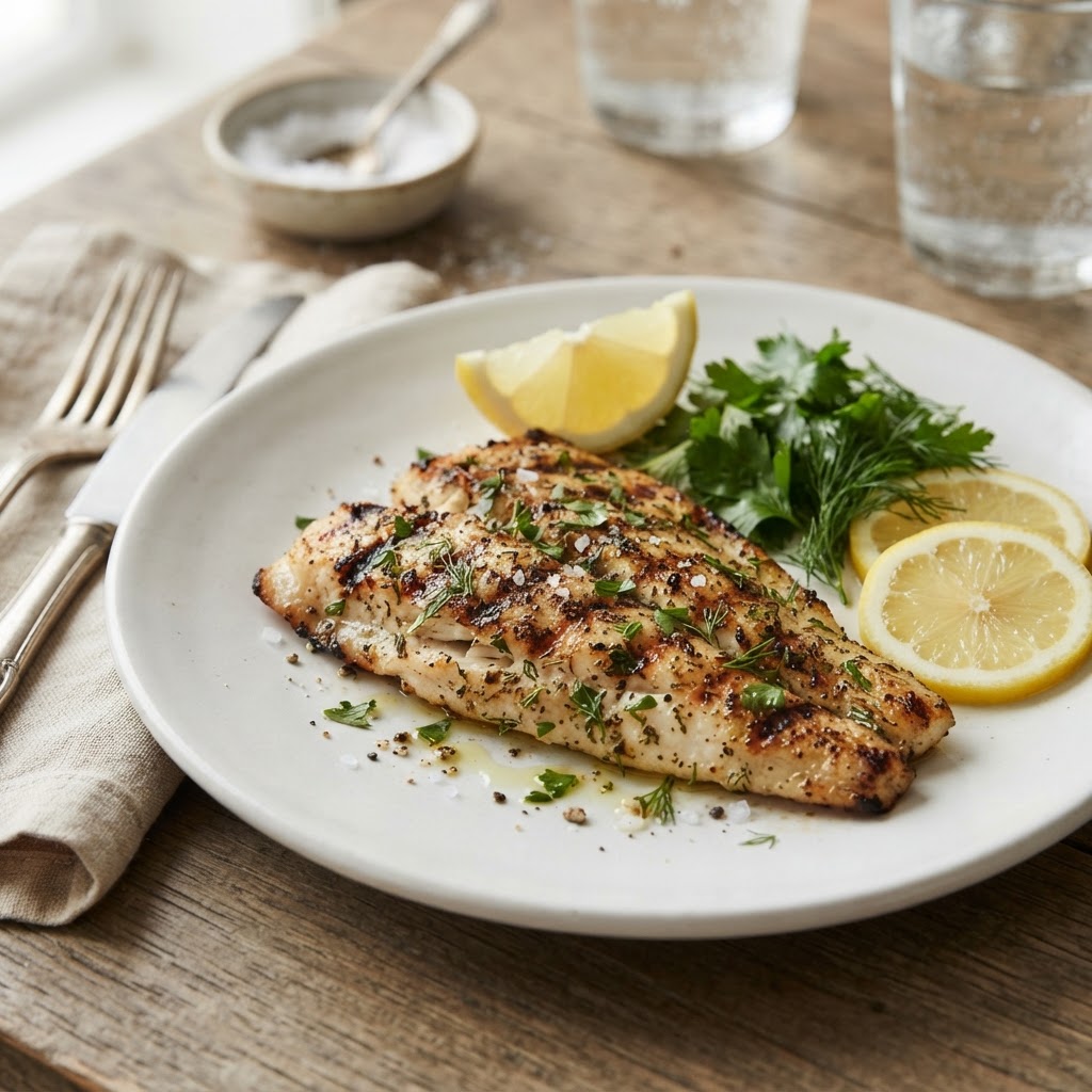 Catfish Fillet — Grilled