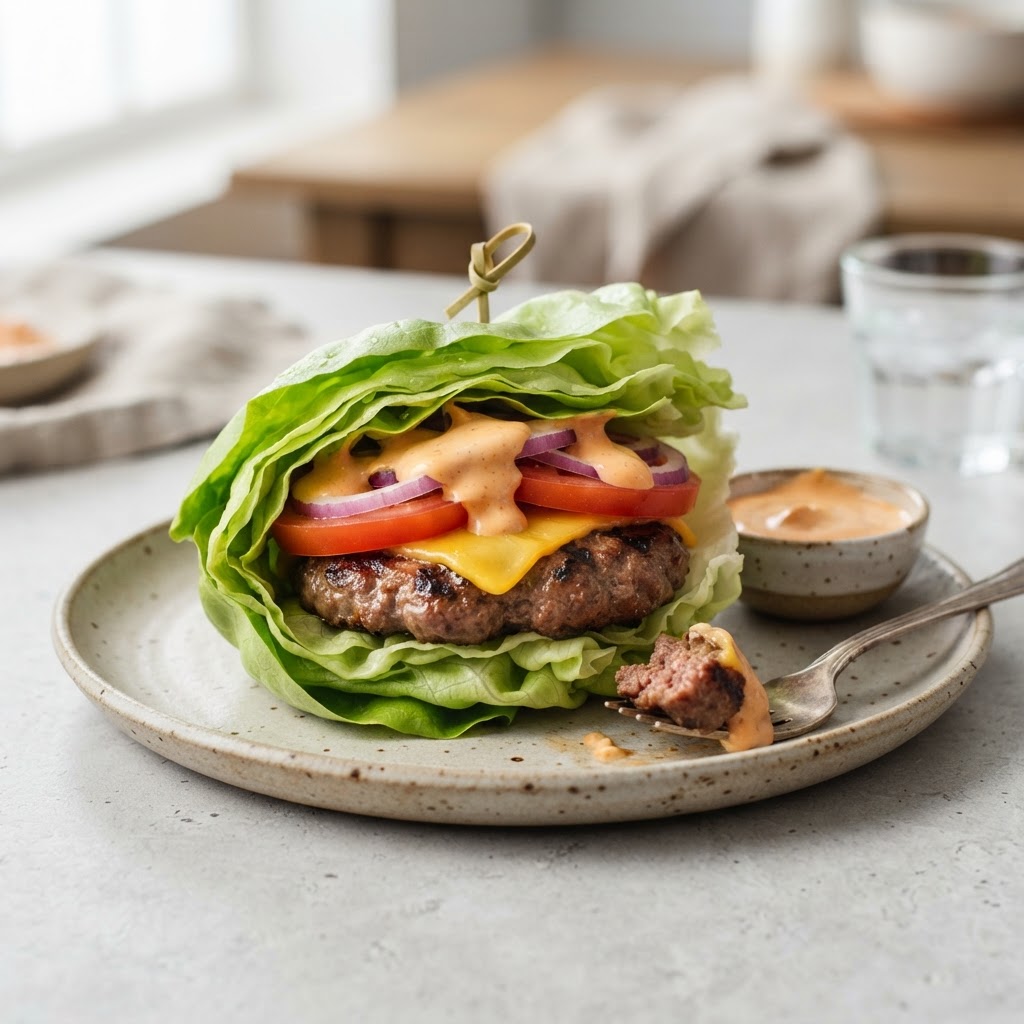 Cheeseburger Protein Style
