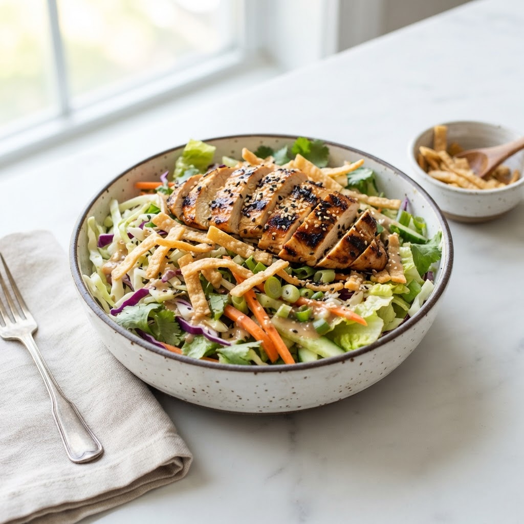 Chicken Sesame Crunch Salad