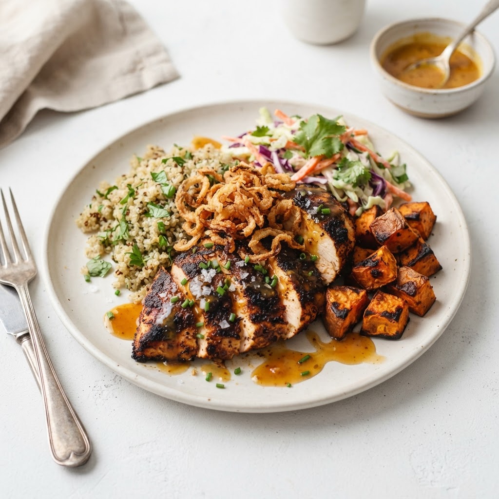 Hot Honey Chicken Plate