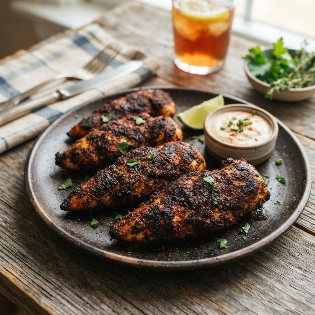 Blackened Tenders (5 Pieces)
