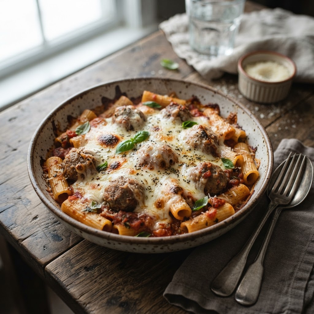 Italian Meatball Pasta