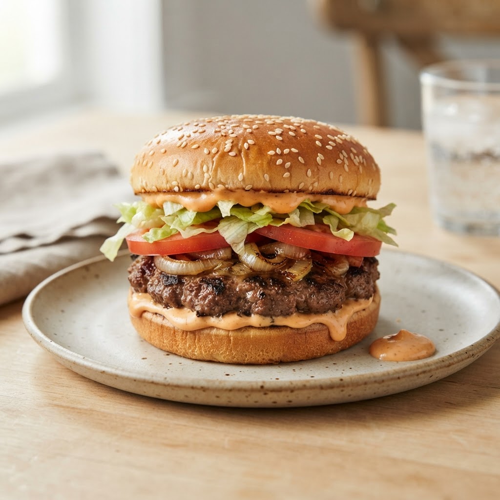 Hamburger W/ Onion