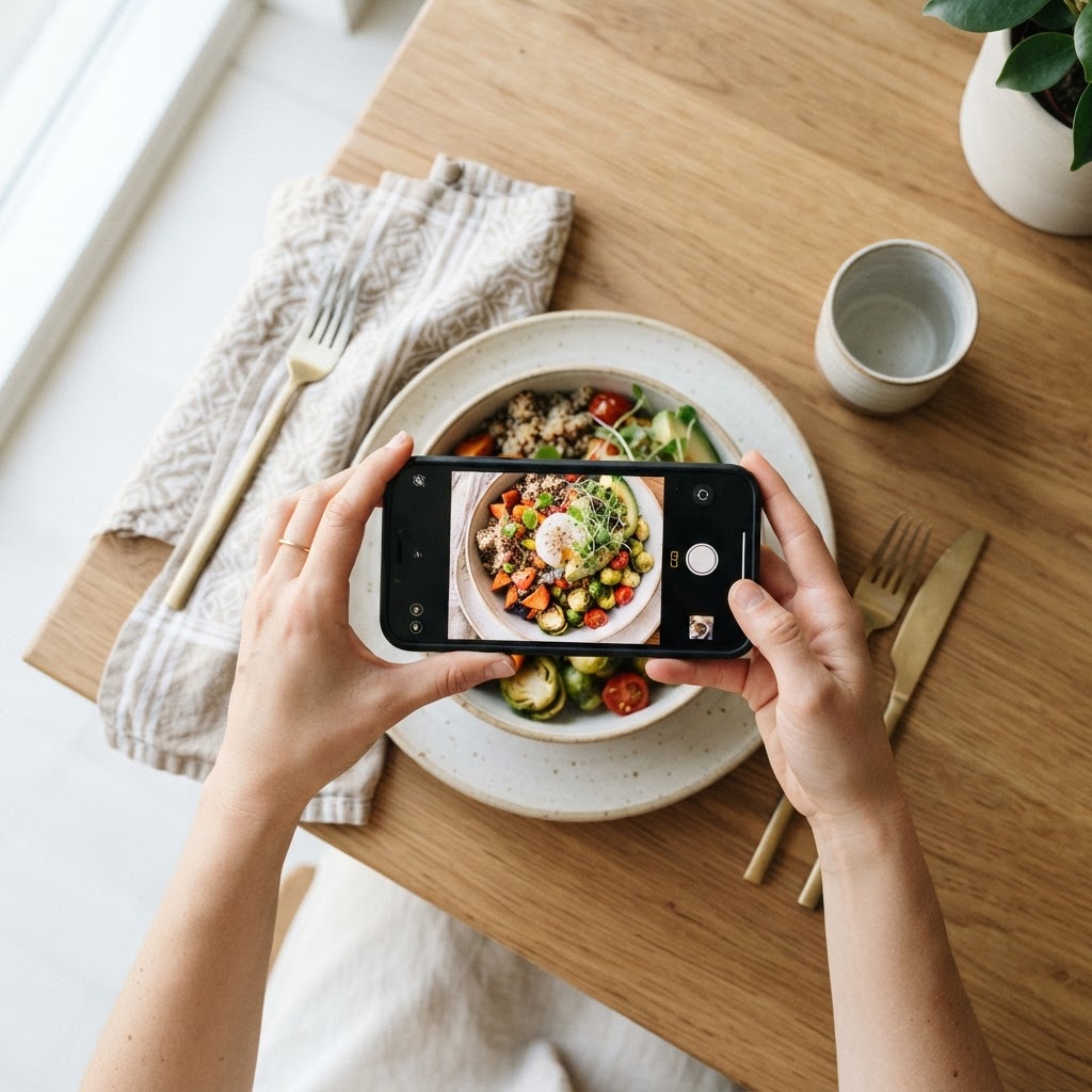 Scan your meal before the first bite — check protein and spot nausea triggers on shot day.