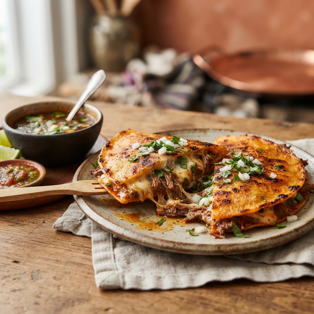 Quesabirria Quesadilla