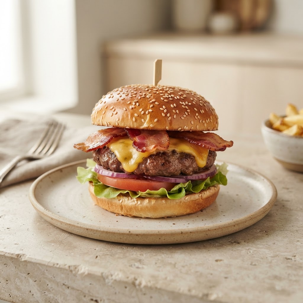 Little Bacon Cheeseburger