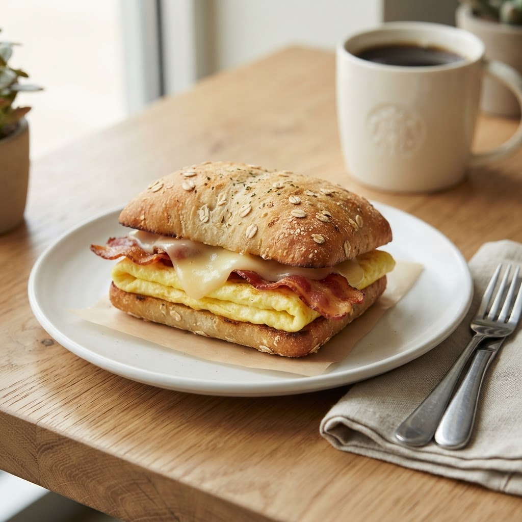 Bacon & Gouda Sandwich