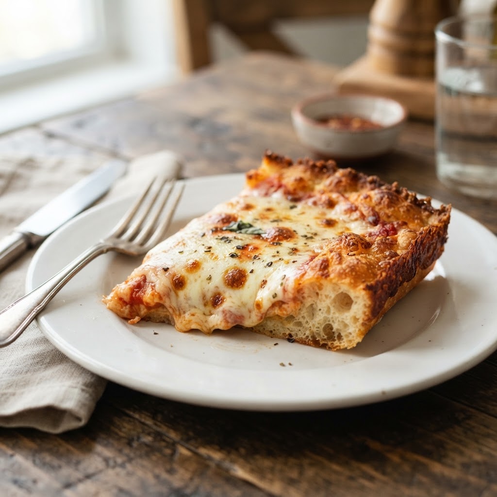 Large Cheese Pan Pizza (1 slice)