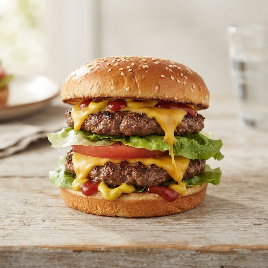 Double-Double W/ Mustard & Ketchup