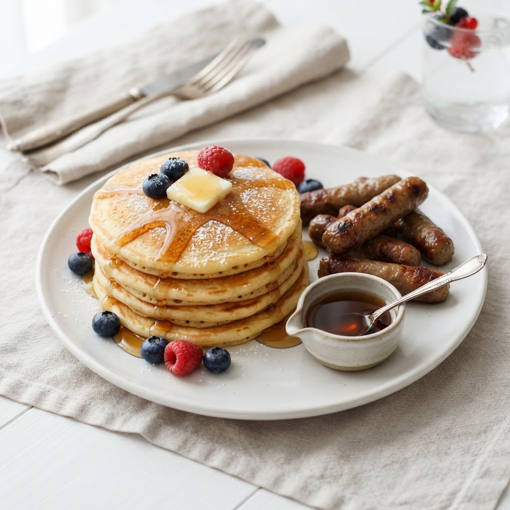 Pancake & Sausage Platter