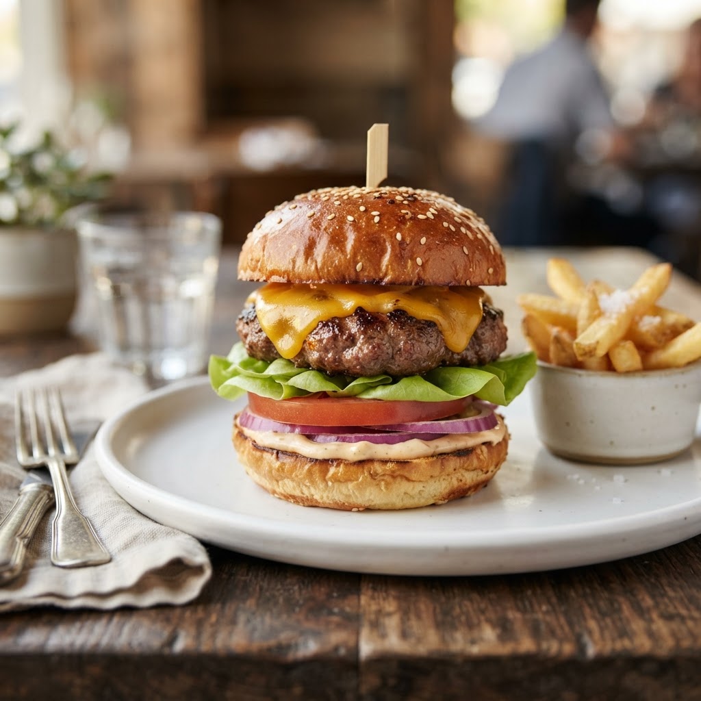 Red Robin Gourmet Cheeseburger