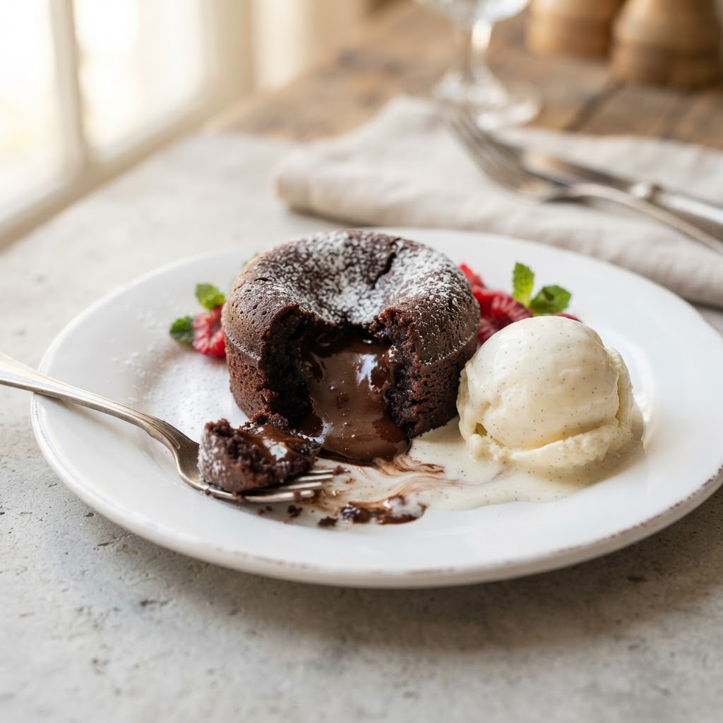 Molten Chocolate Cake