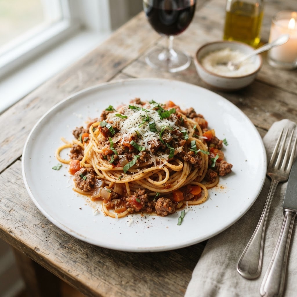 Spaghetti with Meat Sauce