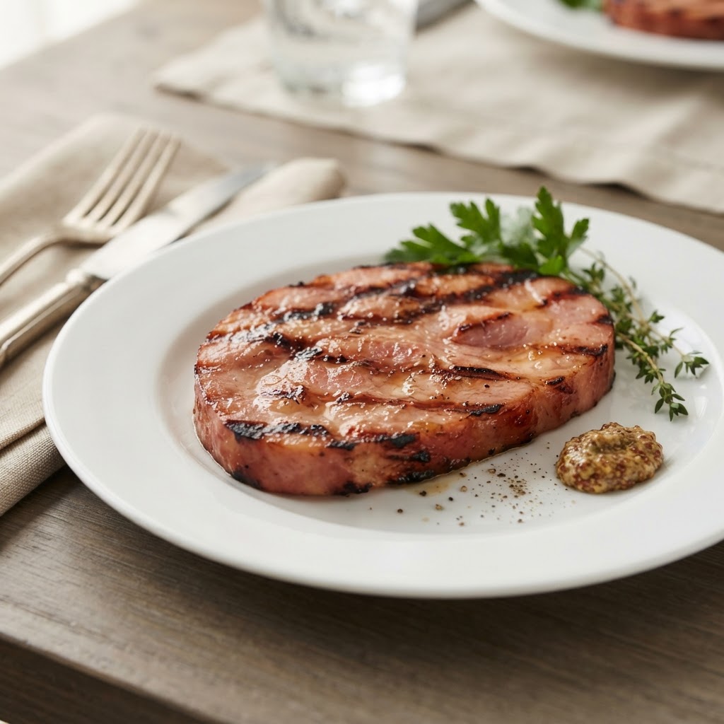 Grilled Ham Slice