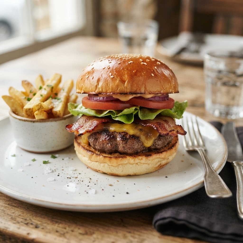 Classic Bacon Cheeseburger