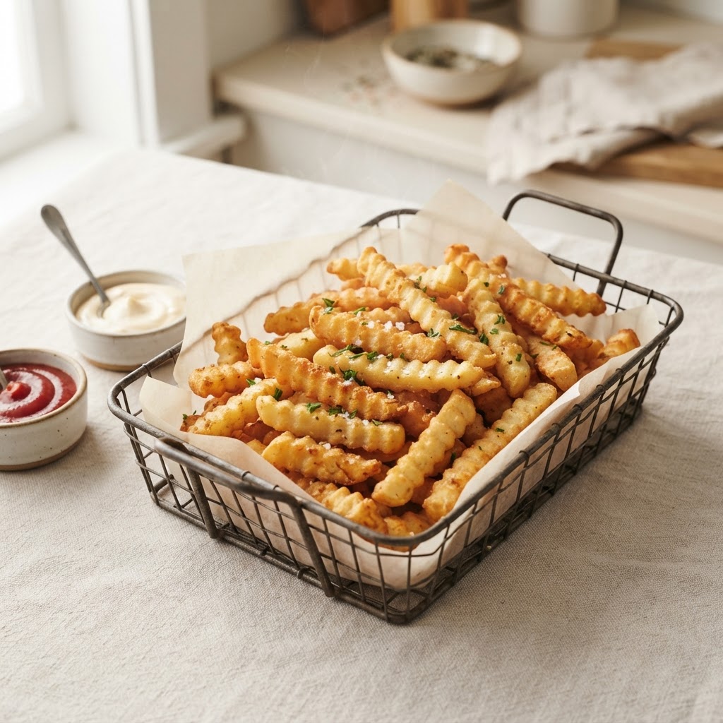 Crinkle Fries (Medium)