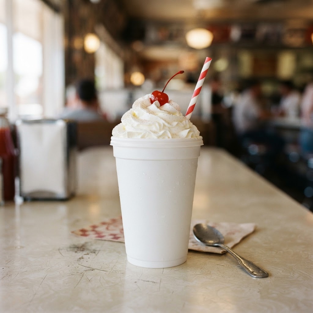 Medium Vanilla Shake (20 fl oz)
