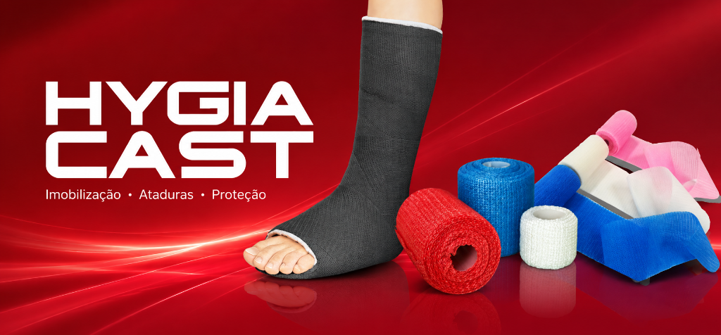 Hygia Cast - Imobilização, Ataduras, Proteção