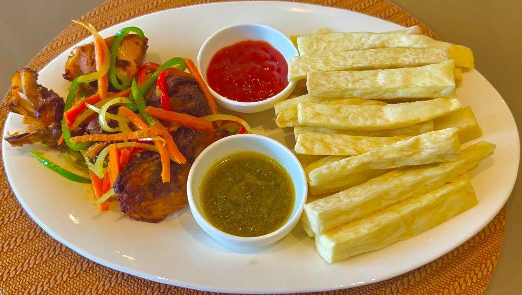 Yam & Grilled Chicken
