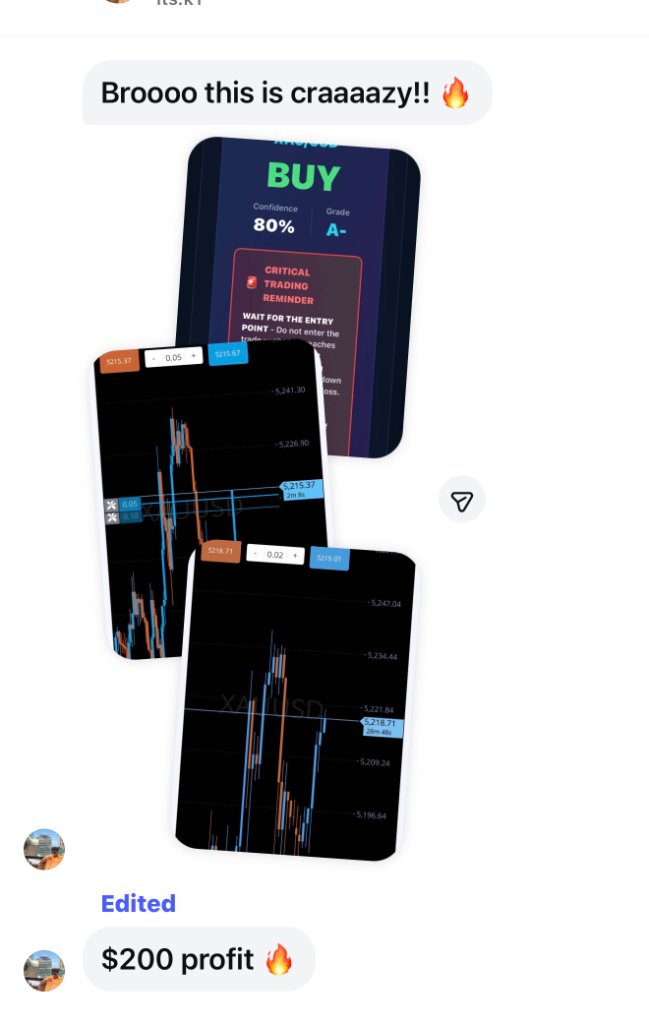Member $200 profit using Trade AI in less than an hour
