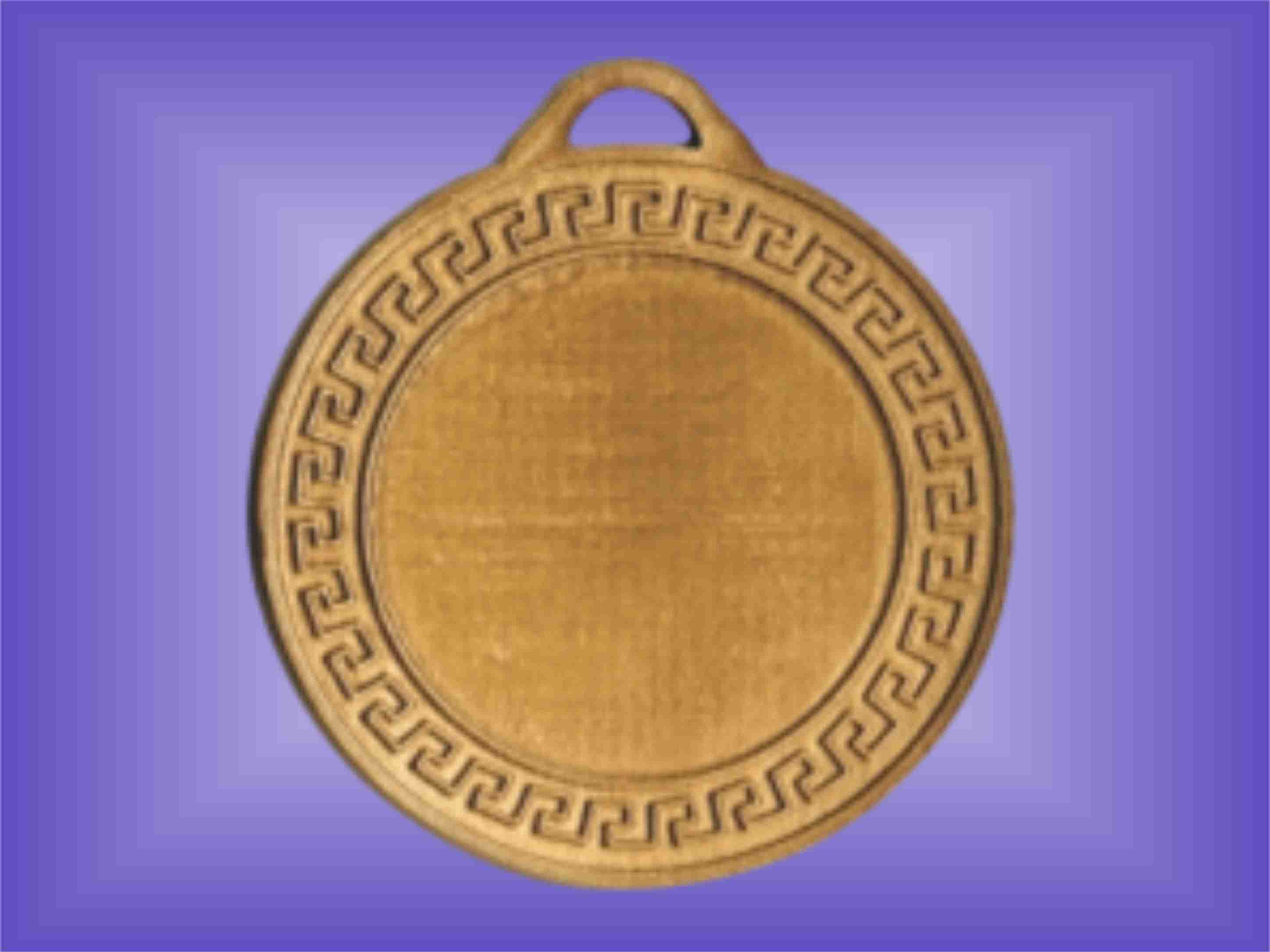 MF157X- Med Ø 55 mm Medalla Portacentro G.Griega Centro Ø39mm