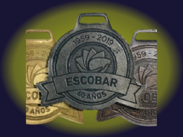 MEDALLA FUNDIDA ESPECIAL 70 mm