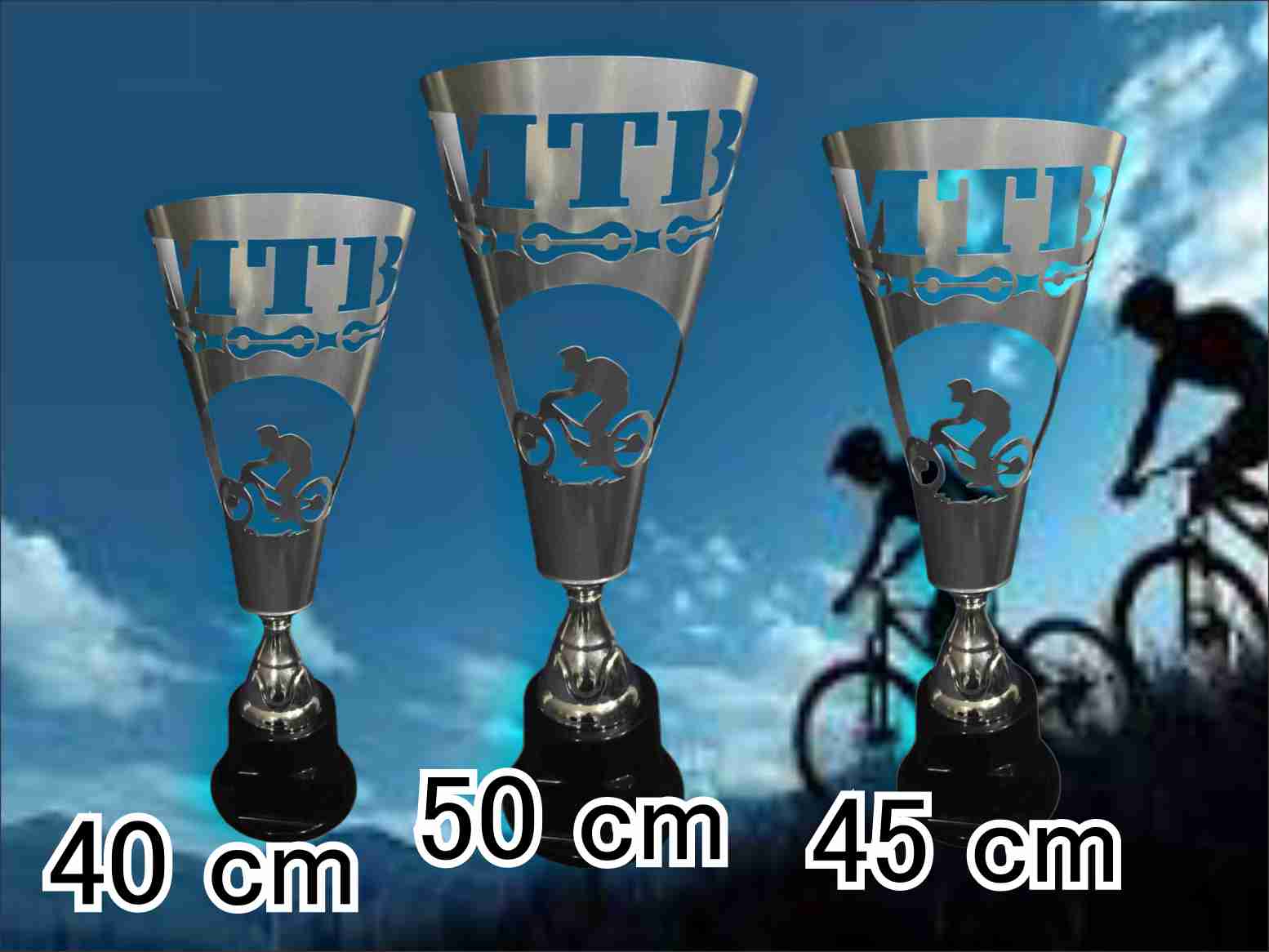 KC4210 COMBO MTB METALICA PLATA