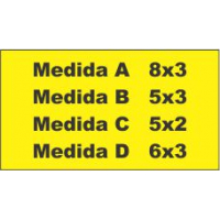 CHAPITA MEDIDA A-B-C-D