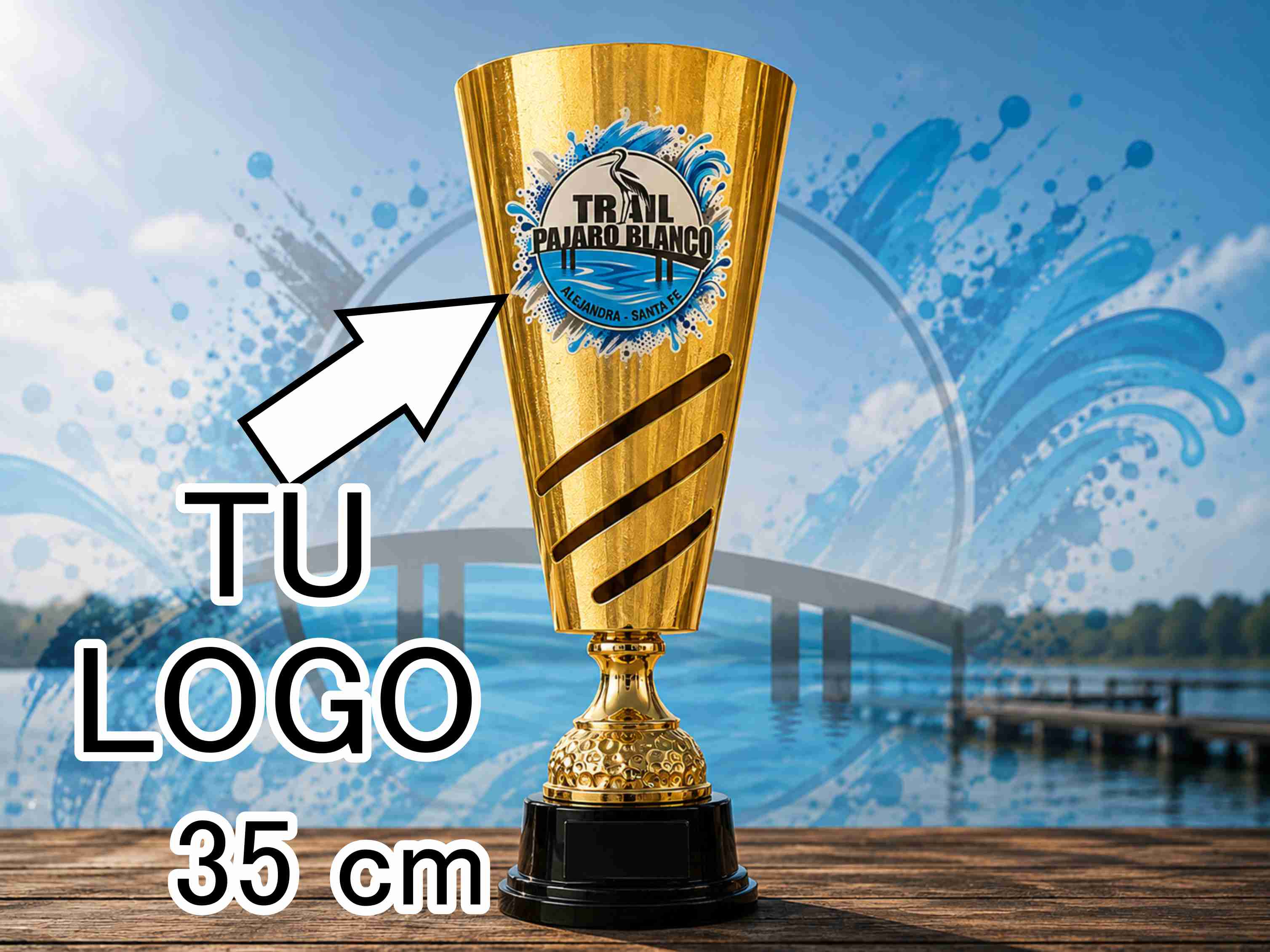 K4100G COPA **PERSONALIZADA** LASER UV
