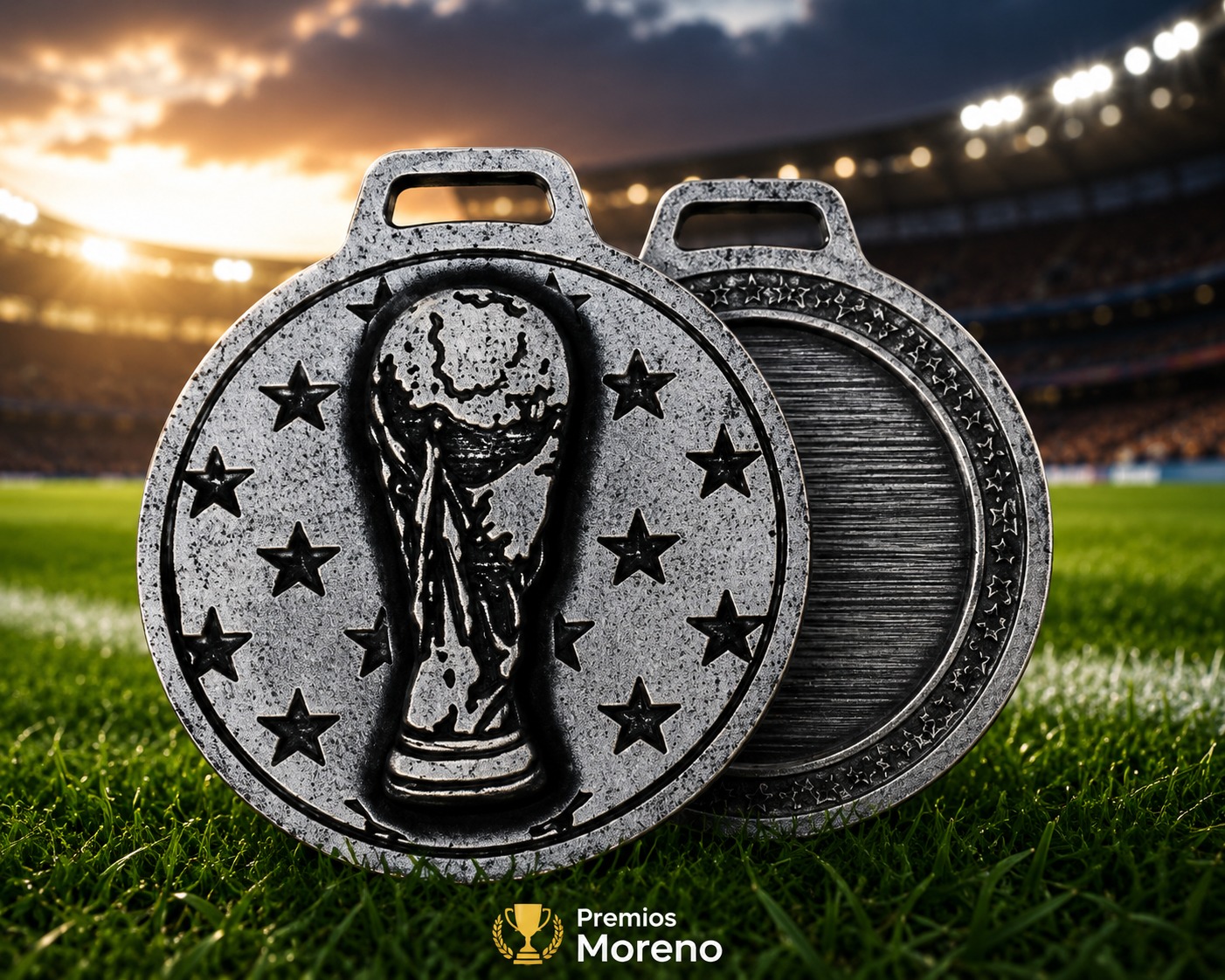 Medalla Ø 42 mm COPA DEL MUNDO- centro28mm
