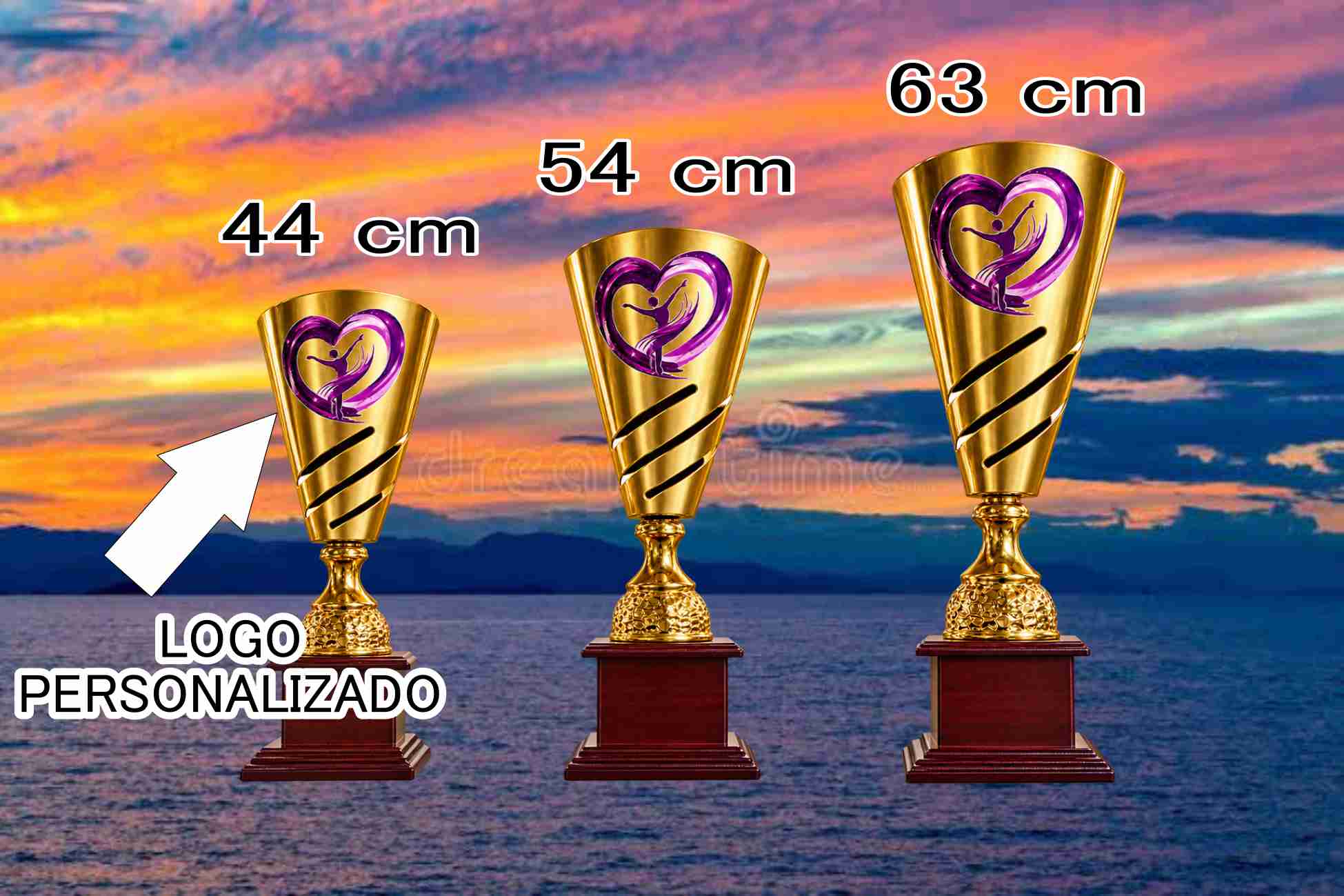 KC4100GM COMBO **PERSONALIZADO** GRABADO LASER UV METALICAS ORO
